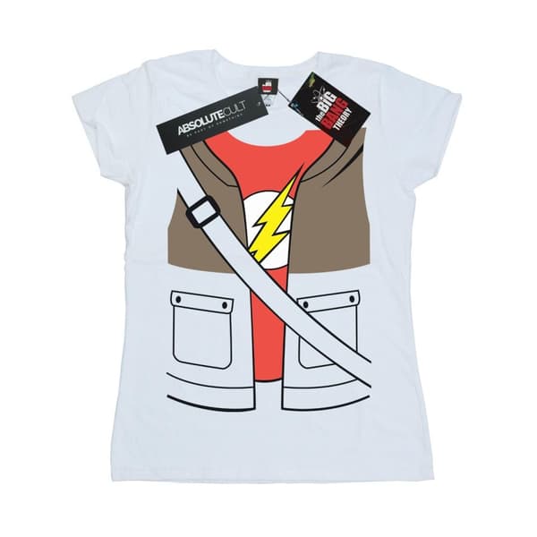 Big Bang Theory Womens/Ladies Sheldon Cooper Costume Cotton T-Shirt