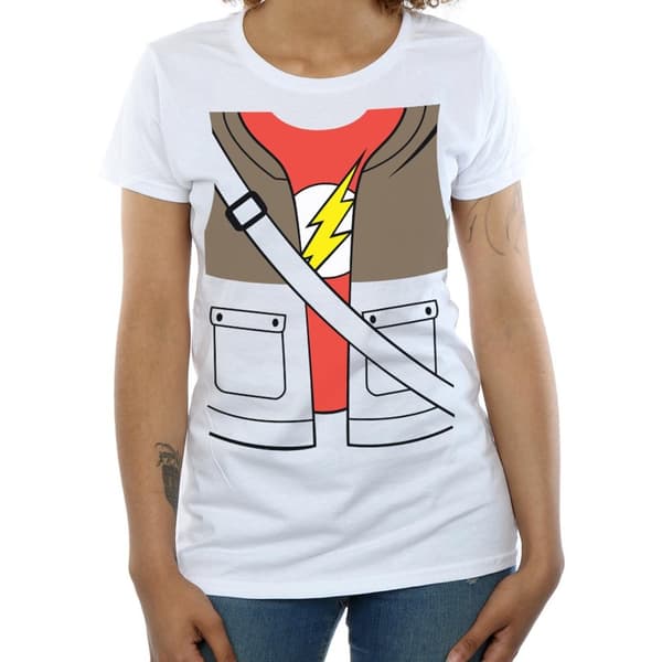 Big Bang Theory Womens/Ladies Sheldon Cooper Costume Cotton T-Shirt
