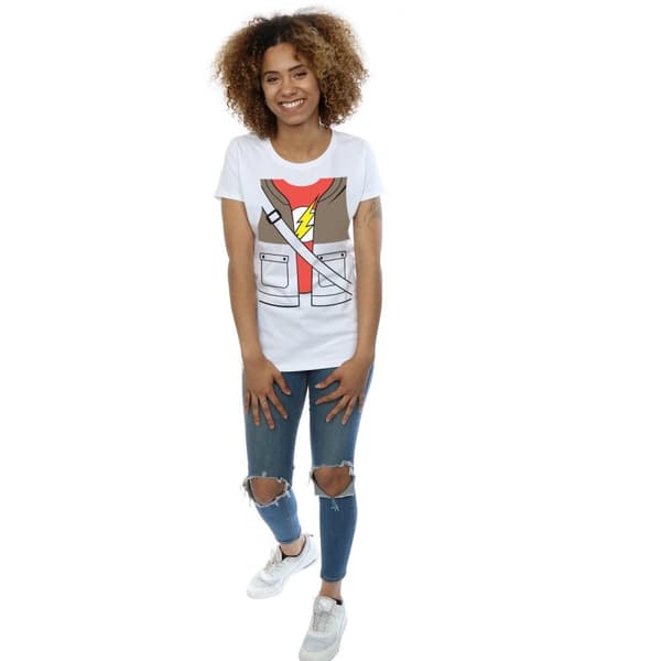 Big Bang Theory Womens/Ladies Sheldon Cooper Costume Cotton T-Shirt