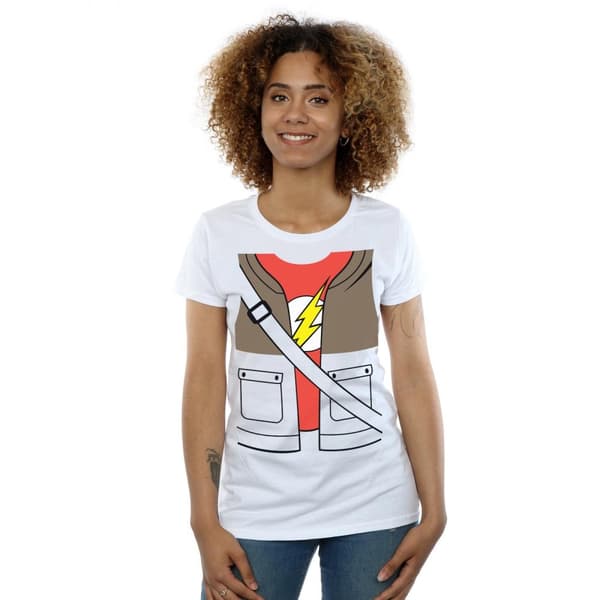 Big Bang Theory Womens/Ladies Sheldon Cooper Costume Cotton T-Shirt
