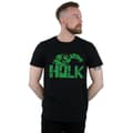 Miniatyrbillede 2 af 3: Marvel Mens Hulk Pixelated T-Shirt