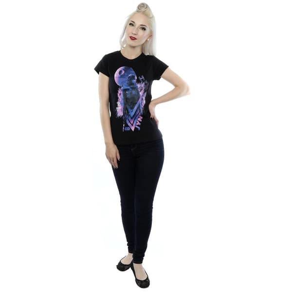 Star Wars Womens/Ladies Rogue One Jyn Death Star Cotton T-Shirt