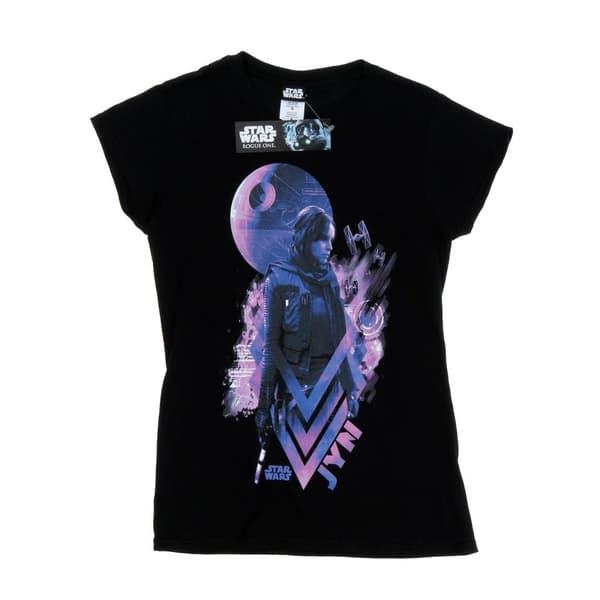 Star Wars Womens/Ladies Rogue One Jyn Death Star Cotton T-Shirt