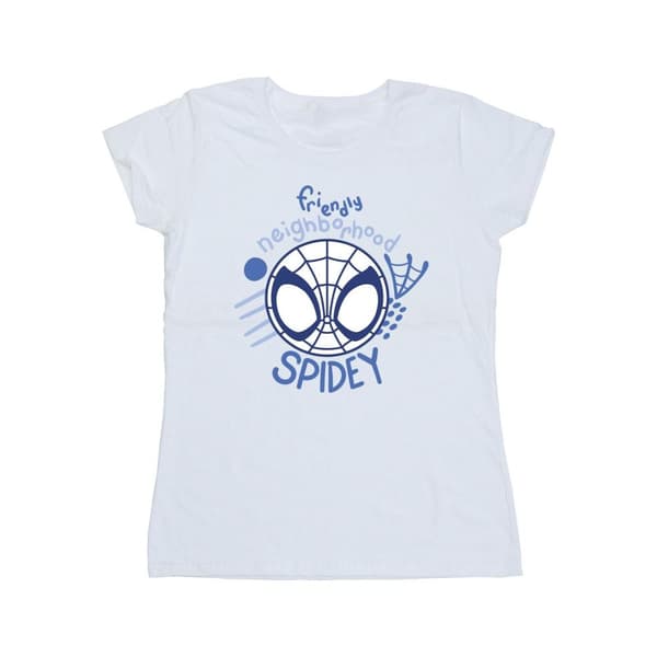 Marvel Womens/Ladies Spidey And His Amazing Friends Neighbourhood Cotton T-Shirt