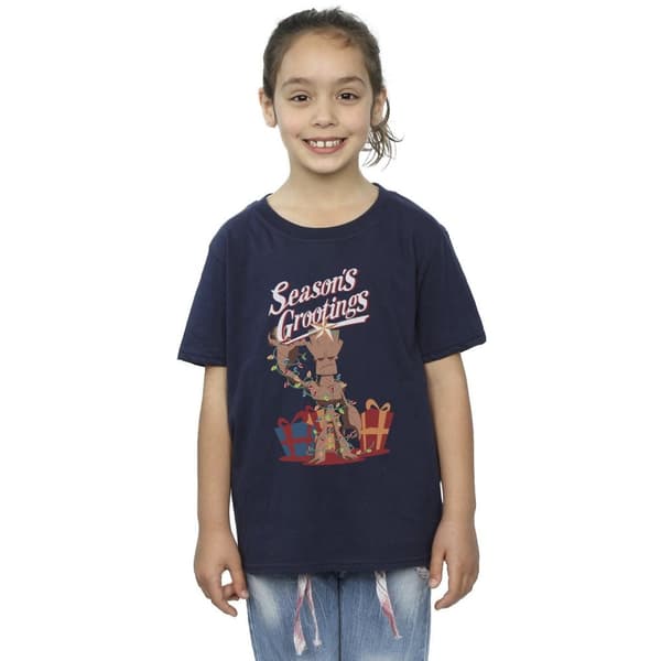 Marvel Girls Marvel Comics Groot Season´s Grootings Cotton T-Shirt