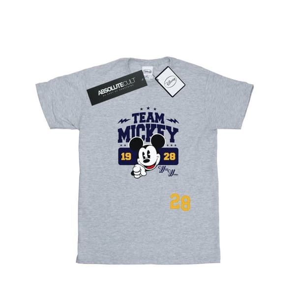 Disney Mens Musse Pigg Team Musse T-shirt