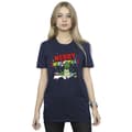 Miniatyrbilde 1 av 2: Disney Womens/Ladies Toy Story Rex Christmas Burst Cotton Boyfriend T-Shirt
