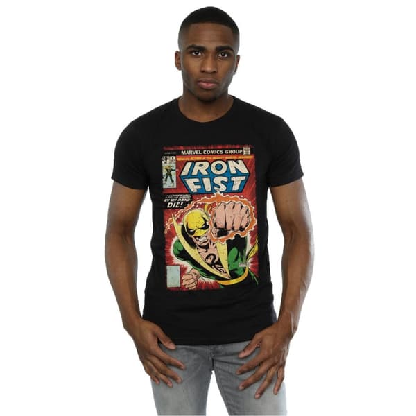 Marvel T-shirt med Iron Fist-omslag för herrar