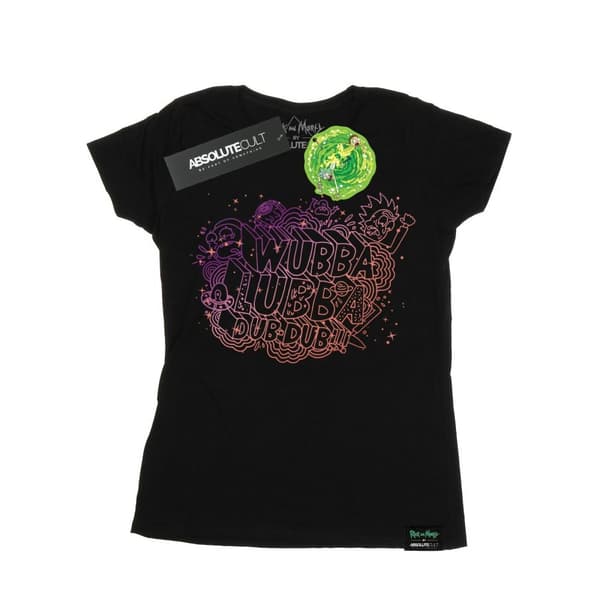 Rick And Morty Womens/Ladies Wubba Lubba Cotton T-Shirt