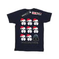 Miniatyrbillede 1 af 5: Star Wars Girls Christmas Humbug Cotton T-Shirt