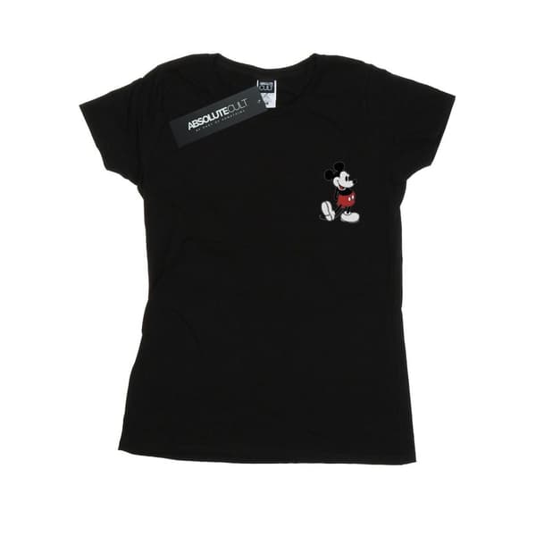 Disney Dam/Tjej Musse Pigg Kickin Retro Chest T-shirt i bomull