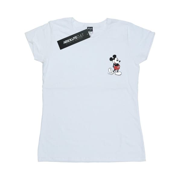 Disney Dam/Tjej Musse Pigg Kickin Retro Chest T-shirt i bomull