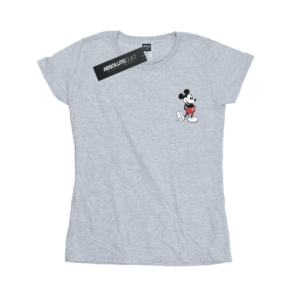 Disney Dam/Tjej Musse Pigg Kickin Retro Chest T-shirt i bomull