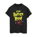 Miniatyrbild 1 av 4: Netflix Dam/kvinnor Stranger Things You Better Run Boyfriend T-shirt i bomull