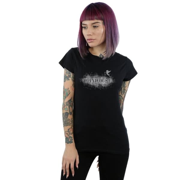 Disney Womens/Ladies Tinker Bell Pixie Dust Cotton T-Shirt