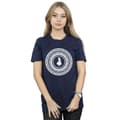 Miniatyrbilde 2 av 5: Disney Womens/Ladies Alice In Wonderland Circle Cotton Boyfriend T-Shirt