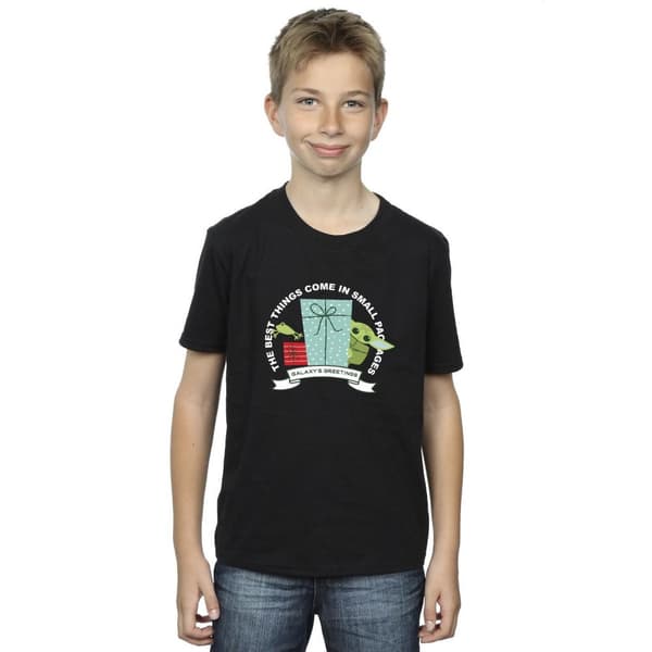Star Wars Boys The Mandalorian Galaxy´s Greetings T-Shirt