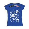 Pikkukuva 1 / 5: Star Wars Womens/Ladies Christmas Decorations Cotton T-Shirt