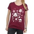 Pikkukuva 3 / 5: Star Wars Womens/Ladies Christmas Decorations Cotton T-Shirt