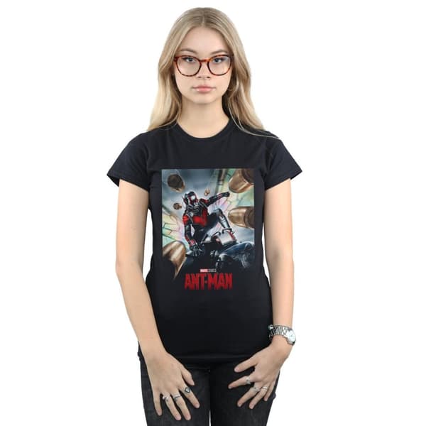 Marvel Studios Dam/Tjej - Ant-Man Poster T-shirt i bomull