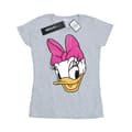 Miniatyrbilde 1 av 5: Disney Womens/Ladies Daisy Duck Head Painted Cotton T-Shirt