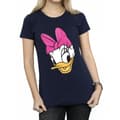 Miniatyrbilde 3 av 5: Disney Womens/Ladies Daisy Duck Head Painted Cotton T-Shirt