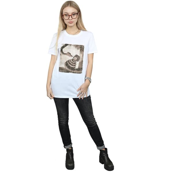 Disney Dam/Tjej Djungelboken Hypnos Boyfriend T-shirt i bomull