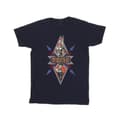 Miniatyrbild 1 av 4: Marvel Wakanda Forever Tribal Spear - T-shirt med bröstkorg för pojkar