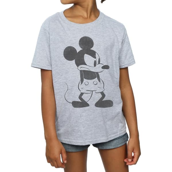 Disney Musse Pigg Angry T-shirt i bomull för flickor