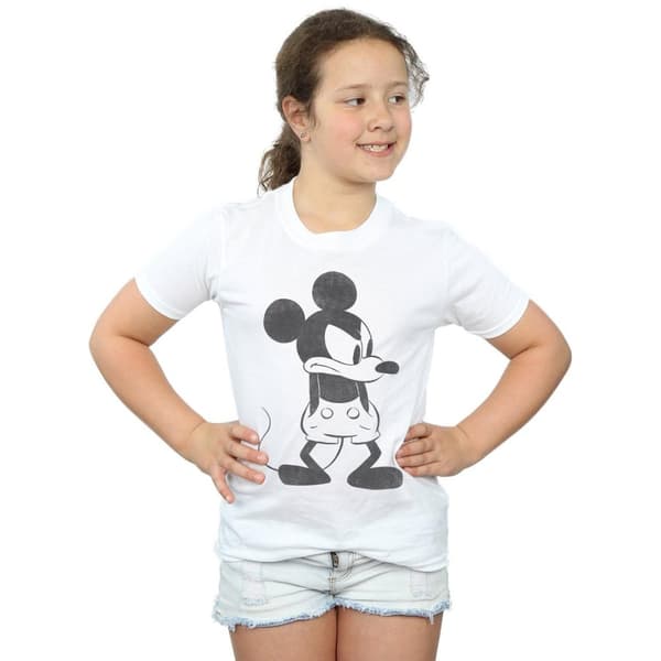 Disney Musse Pigg Angry T-shirt i bomull för flickor