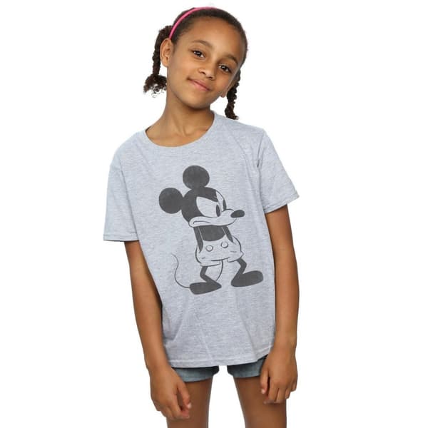 Disney Musse Pigg Angry T-shirt i bomull för flickor