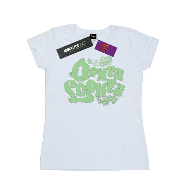 Willy Wonka And The Chocolate Factory Womens/Ladies Oompa Loompa Land Cotton T-Shirt