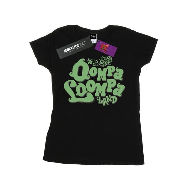 Willy Wonka And The Chocolate Factory Womens/Ladies Oompa Loompa Land Cotton T-Shirt