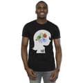 Miniatyrbillede 2 af 3: Disney Mens Inside Out Head Silhouette T-Shirt