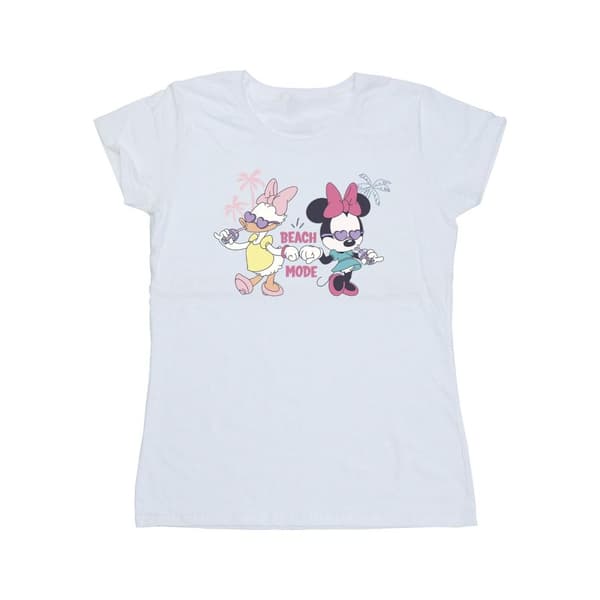 Disney Dam/Tjej Minnie Daisy Beach Mode - T-shirt i bomull