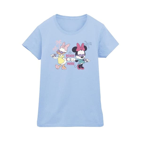 Disney Dam/Tjej Minnie Daisy Beach Mode - T-shirt i bomull