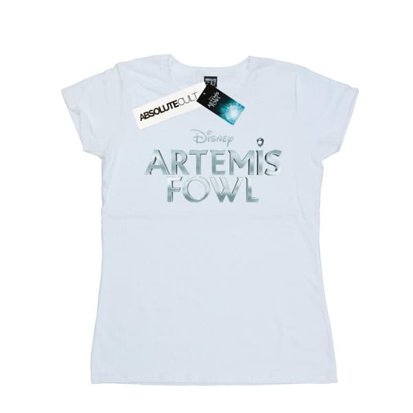 Disney Dam/Tjej - Artemis Fowl Movie - Bomulls-T-shirt med logotyp White XXL
