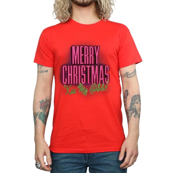 National Lampoon´s Christmas Vacation Mens Kiss My Ass T-Shirt