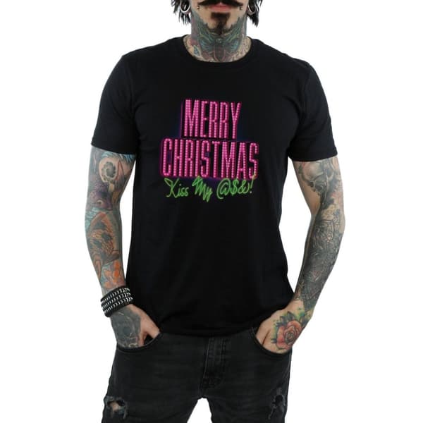 National Lampoon´s Christmas Vacation Mens Kiss My Ass T-Shirt