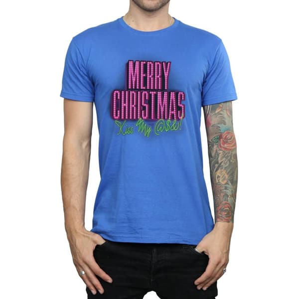 National Lampoon´s Christmas Vacation Mens Kiss My Ass T-Shirt