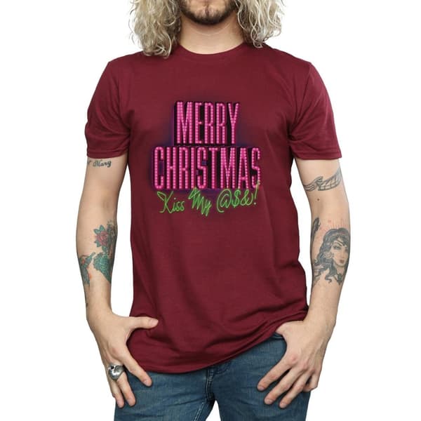 National Lampoon´s Christmas Vacation Mens Kiss My Ass T-Shirt