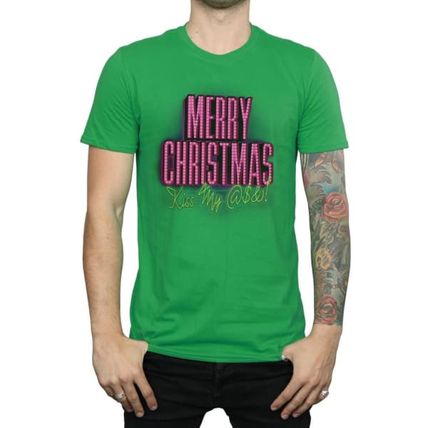National Lampoon´s Christmas Vacation Mens Kiss My Ass T-Shirt