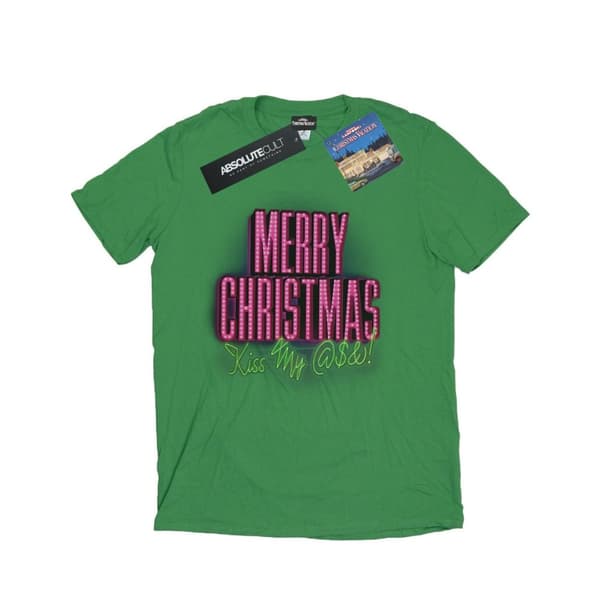 National Lampoon´s Christmas Vacation Mens Kiss My Ass T-Shirt