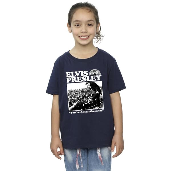Elvis Girls A Heartbreaker Cotton T-Shirt