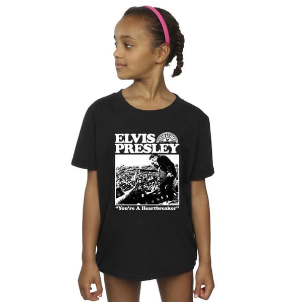 Elvis Girls A Heartbreaker Cotton T-Shirt