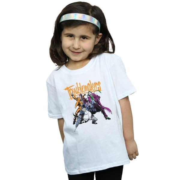 DC Comics Batman Troublemakers bomulls-T-shirt för flickor