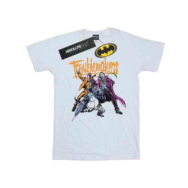 DC Comics Batman Troublemakers bomulls-T-shirt för flickor