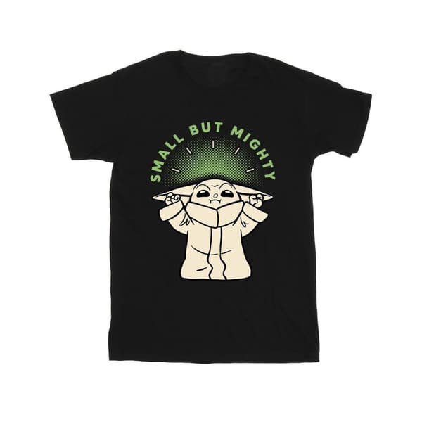 Star Wars Mens The Mandalorian Small But Mighty Grogu T-Shirt