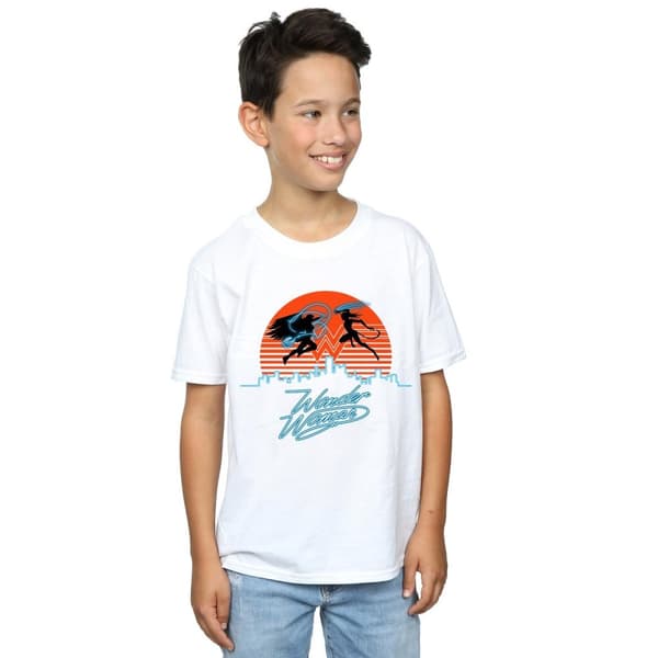 DC Comics Wonder Woman 84 Sunset Battle - T-shirt för pojkar