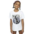 Miniatyrbild 2 av 4: Marvel Wakanda Forever Nakia Shield T-shirt i bomull för flickor